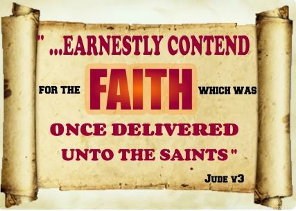 Earnestly Contend for the Faith